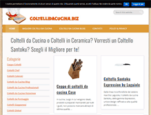 Tablet Screenshot of coltellidacucina.biz